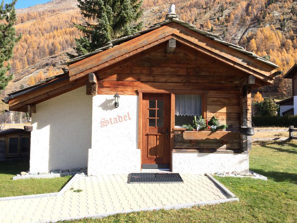Haus Alpenstern Apartment Saas-Grund Exterior photo